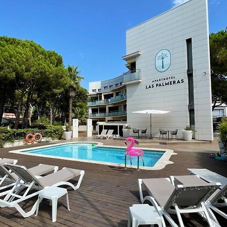 Aparthotel Las Palmeras カステルデフェルス エクステリア 写真
